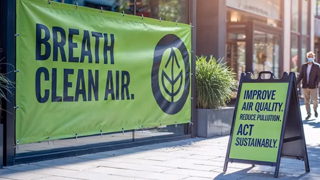 The Environmental Impact of Roadside Banners